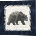 thumbnail image 3 of Great Art Now Blue Cliff Mountains - Deer, Bear, Moose by Tara Reed 3 Piece Canvas Art Set Each 14"W x 14"H, 3 of 5