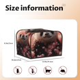 thumbnail image 5 of Honeii Cute Cloud Panda Print 4 slice Toaster Cover, Two Slice Toaster Dust-proof Cover For Kitchen Small Appliance and Fingerprint Protection, 5 of 7