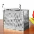 thumbnail image 6 of Stainless Steel Wall-Hanging Chopsticks Storage Box with Ventilation and Rust Prevention for Multiple Tableware, 6 of 6