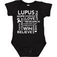 thumbnail image 3 of Inktastic Lupus Awareness Fight Cure Support Boys or Girls Baby Bodysuit, 3 of 5