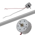 thumbnail image 2 of 2Pcs Rf-300 Mi-Cro Motor 1.5-6V 24Mm Round Motor Dc Motor Hanging Neck Fan Motor For Diy Electronic Power Toy Model Accessories, 2 of 8