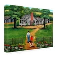 thumbnail image 4 of Trademark Fine Art 'Going To Grandpas' Canvas Art by Arie Reinhardt Taylor, 4 of 4