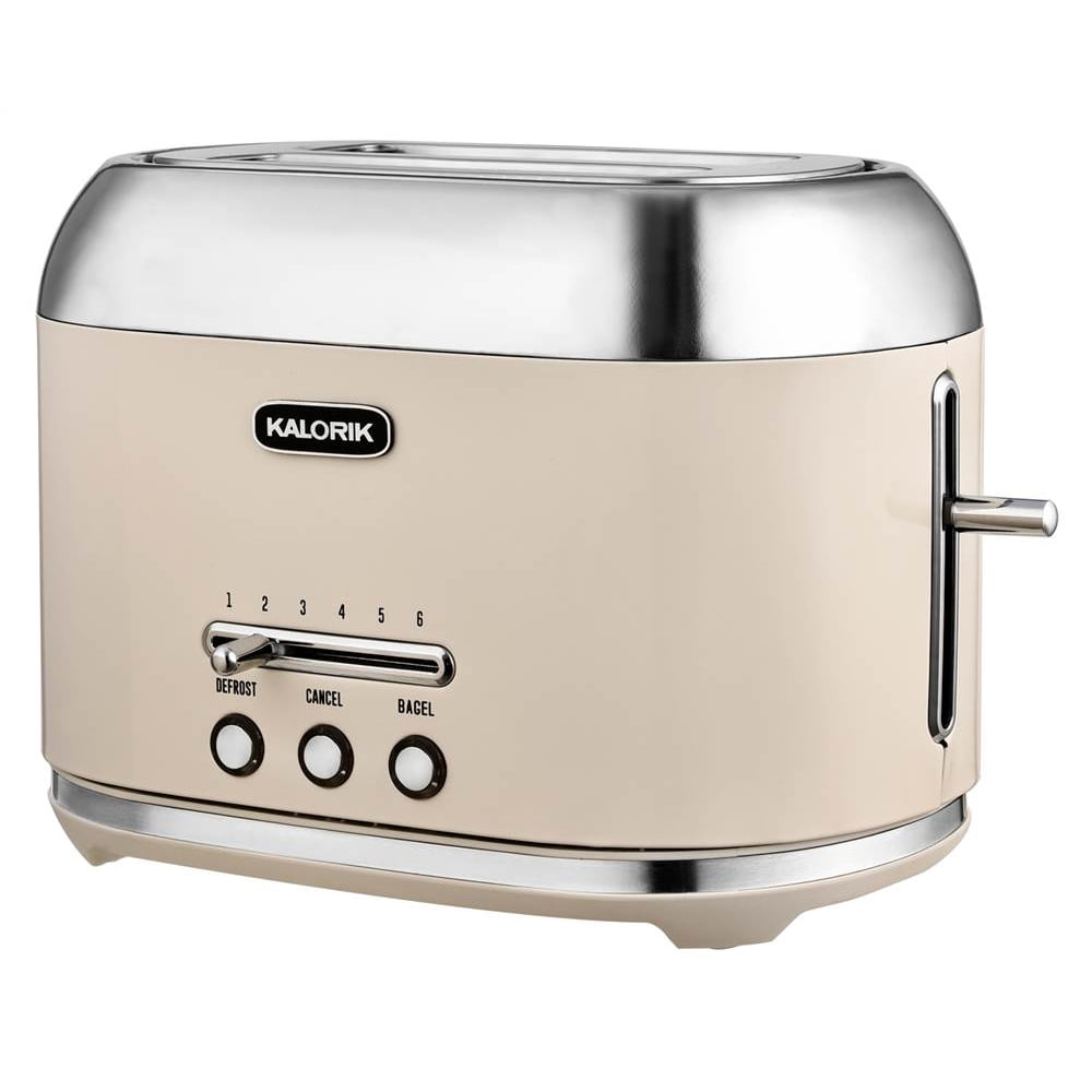 Kalorik 2Slice Retro Toaster, Cream