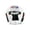 White, variant on Fairtex HG10 Headgear Head Guard Super Sparring - Black White