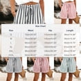 thumbnail image 4 of Women's Lightweight Soft Fabric Casual Shorts with Pockets, Elastic Waist Loose Fit, Summer Beach Lounge Athletic Sport Shorts, Womens | VerBelle,Blue L, 4 of 8