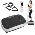 thumbnail image 5 of Vibration Fitness Exercise Machine Vibrating Full Body Shaker Workout Vibrate Stand Shake Board Sport Gym for Weight Loss Fat Burner for Women Men with Two Bands & Remote Grey Black, 5 of 13