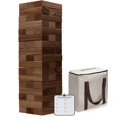 thumbnail image 1 of Torre de equilibrio de madera GoSports de 91 cm, juego grande, 1 of 6