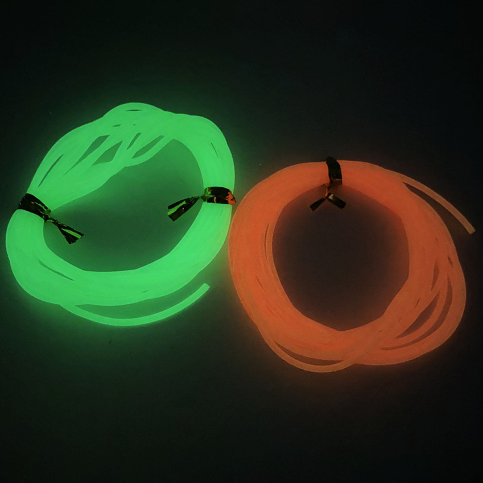 Lomubue 2m Fishing Luminous Tube Flexible Wear-resistant Glow in