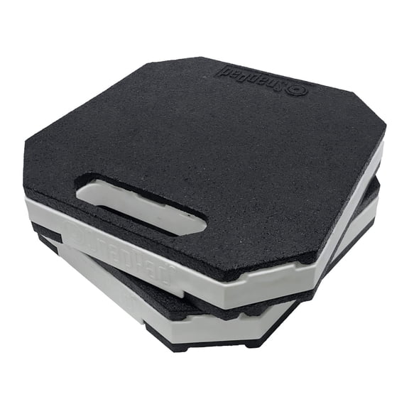 SnapPad STK2-WHITE STAKPAD Stacker Block White - Accessory
