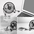 thumbnail image 4 of Ventilador solar con panel solar de 5 W para refrigeración al aire libre kit de ventilador solar USB para invernadero gallinero casa de perro ANGGREK Otros, 4 of 8