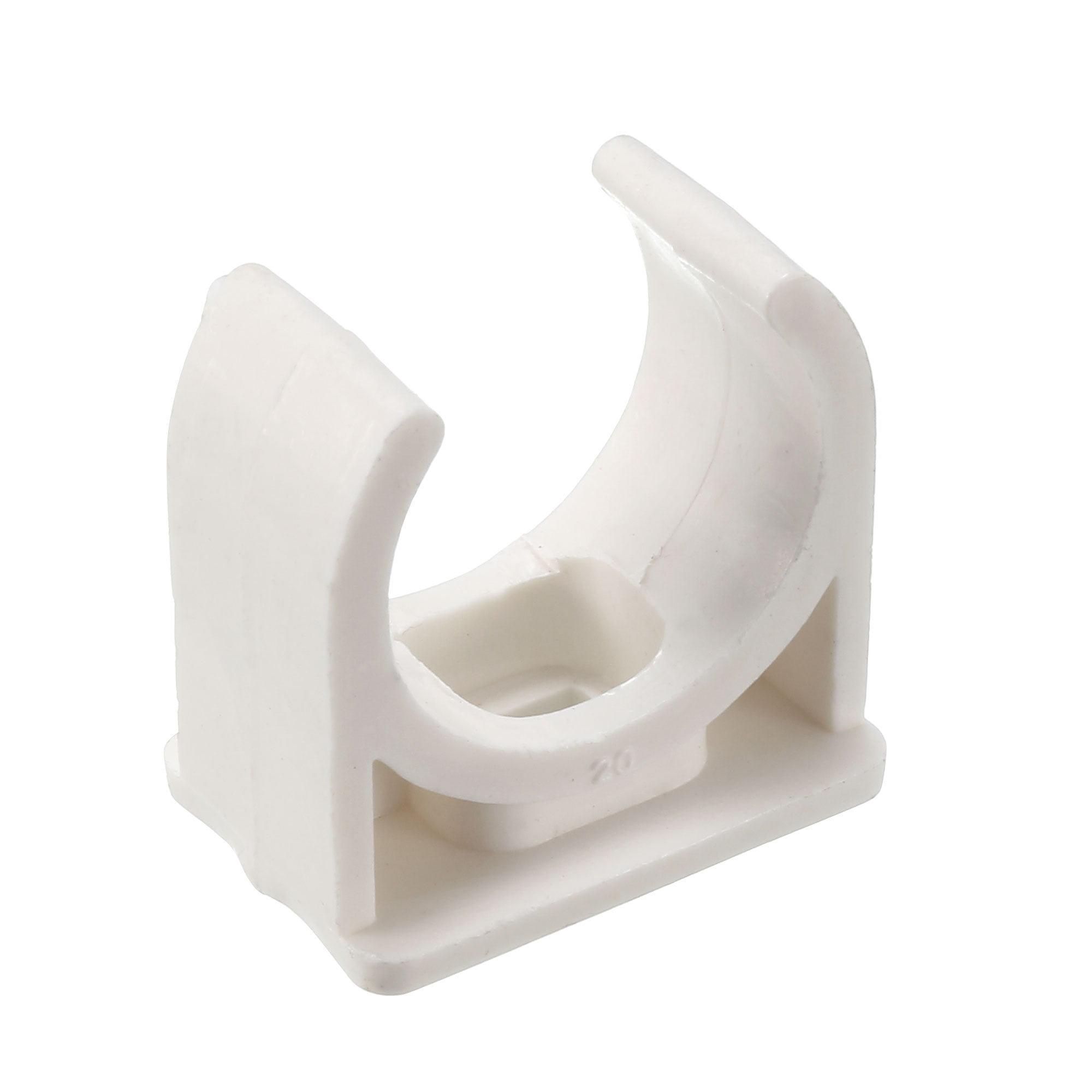 PVC Water Supply Pipe Clamp Clips ,Fittings 20mm Outer Dia