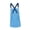 Blue, variant on Generic Clear Protective Apron Adjustable Straps for Kitchen And Garden Use, red, length 60cm