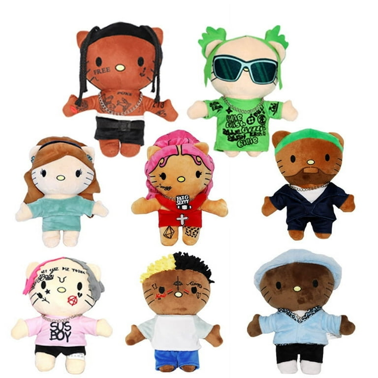 xxxtentacion Travis Scott plush Travis Scott plush toy doll xxxtentacion Travis Scott plush Travis Scott plush toy doll