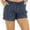 Navy, variant on ToBeInStyle Womens Mid Thigh Premium Stretch Cotton Biker Shorts