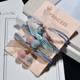 thumbnail image 4 of 40 Piezas Exhibición Joyería Cartón Papel Pinza Pelo Accesorios Tarjeta Puntos Color Rosa Sunnimix pinza de pelo tarjetas, 4 of 8