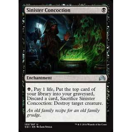 MtG Shadows Over Innistrad Uncommon Sinister Concoction #135