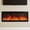 Black1, variant on PLAMLE 36 Inch Electric Fireplace Insert, Wall Mounted & Recessed Heater, Slim Indoor Freestanding Fireplace with Remote Control, Adjustable 7 Flame Colors, Timer, 750W/1500W, Heats up to 400 Sq Ft
