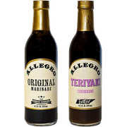 Allegro Original & Teriyaki Marinade, Variety 2-Pack 12.7 fl. oz. Bottles
