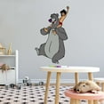 thumbnail image 2 of Cute Jungle Boy Mowgli Baloo Bagheera and Adorable Bear Cartoon Adorable Cartoon Kids Design Pretty Bedroom Fun Elevate Home Vinyl Decoration Animated Disney Creative Aesthetic Art 24x26 inch, 2 of 4