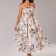 thumbnail image 2 of Vestidos Para Mujer Casual Strappy Strapless Gasa Sin Mangas Estampado Botánico Floral Vestido Odeerbi ODB147808, 2 of 5