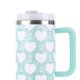 thumbnail image 5 of Taza termal del vaso del agua 40oz con la capacidad grande de la manija para las bebidas calientes frías, 5 of 6