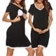 thumbnail image 1 of Camisón 3 en 1 para parto/parto/enfermería suave vestido de hospital de maternidad Xemadio LRWJ113-10, 1 of 6