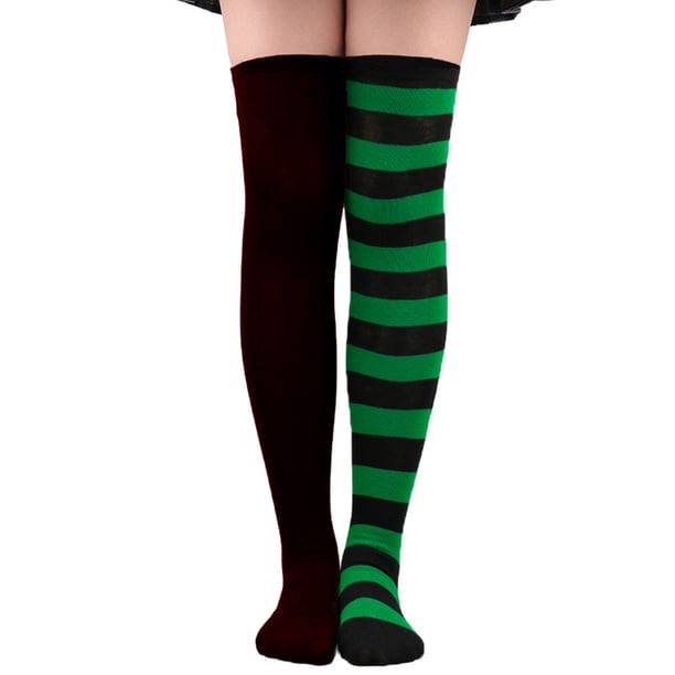 Calcetines para mujer con diseño de castillo oscuro para Halloween, con bola de maquillaje, para Halloween