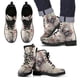 thumbnail image 4 of Botas con estampado de esqueleto Botas de cuero Botas de moda antideslizantes resistentes al desgaste, 4 of 5
