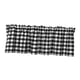 thumbnail image 5 of Cortinas Transparentes de Rejilla en Blanco Y Negro, Niveles Cortos de Cocina, 130x41cm 1 Panle Zulema Ventana de cortina semi transparente, 5 of 8