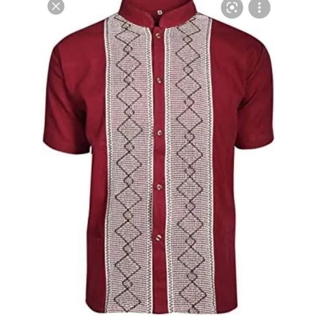 Camisa /guayabera Artesanal Mod. Maya