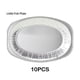 thumbnail image 3 of Advancent 10x bandejas plateadas de papel de aluminio versátiles con tapas para buffets y fiestas sartenes desechables para hornear Mostrada plata pequeña 10, 3 of 6