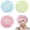 Multicolor, variant on Vikakiooze Sales, Reusable Shower Cap 2-Piece Shower Cap Shower Cap Elastic Shower Cap