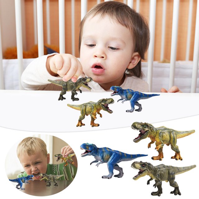 Fiudx Ofertas Y Liquidación Figura Conmemorativa Pintada A Mano Sólida Modelo De Dinosaurio De Regalo Para Niño
