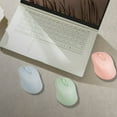 thumbnail image 4 of EIGTHTAIL Charging Bluetooth Wireless Mouse Mute Laptop Computer General Wireless Mouse for Macbook Air(Pink), 4 of 5