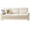 Beige, variant on DEALTOPS 82" Modern Ice & Snow Velvet 3-Seater Sofa — Living Room Couch with Rolled Arms & Nailheads, Black