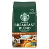 Starbucks Breakfast Blend, Medium Roast Ground Coffee, 100% Arabica, 12 oz
