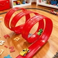 thumbnail image 1 of Pista de Carreras Flexible, Raíles Flexibles con Ventosas, Miniatura, Juguete de Carreras de Miniatura, Regalo de Navidad para Niñ 4 metros, 1 of 10