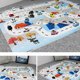thumbnail image 5 of Tapete de juego de transporte creativo, tapete de juego divertido, tapete de suelo de tráfico vial, tapete de rompecabezas, juguete para gatear, tapete de juego para el hogar, bebés, niños y bebés, 5 of 8