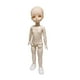 thumbnail image 2 of Cuerpo de Muñeca Femenina Articulada de Plástico Flexible Yotijar BJD con cabeza, 2 of 10