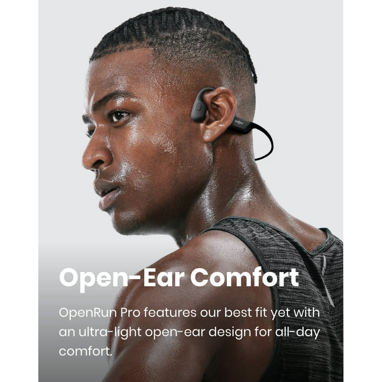 Shokz OpenRun Pro Premium Bone Conduction Open Ear Bluetooth