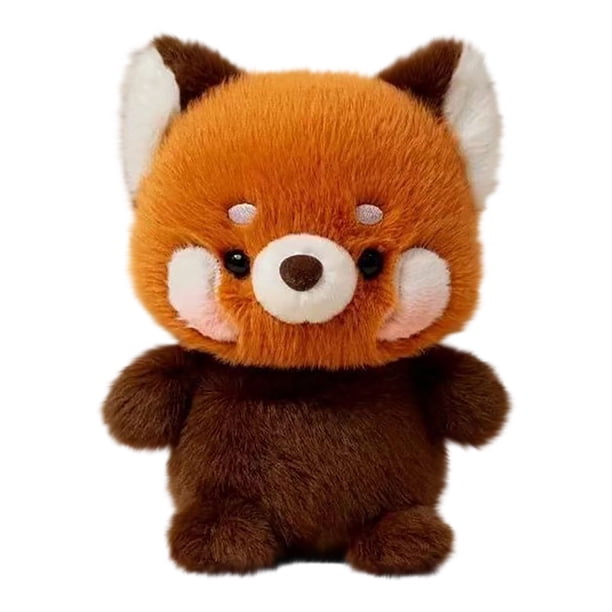 Rompecabezas Peluche de mapache realista, suave, para dormir, aliviar la ansiedad, color marrón, pieza única Rkxzt