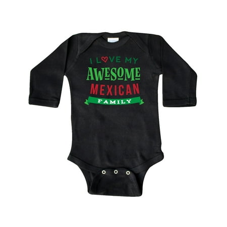 

Inktastic Mexican Family Reunion Apparel Gift Baby Boy or Baby Girl Long Sleeve Bodysuit