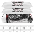 thumbnail image 2 of HAHDAXIA Baseball Bedding Solid Comforter Set for All Seasons,3 Pieces(1 Comforter+2 Pillowcases),Soft Microfiber Bedding Set Full(79"x90"), 2 of 7