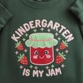 thumbnail image 2 of Kindergarten Teacher Embroidered Sweatshirt: "Kindergarten Is My Jam", 2 of 5