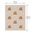 thumbnail image 2 of Ltvvegg Christmas Throw Blanket for Couch, Gingerbread House Christmas Blanket, Soft Cozy Winter Blanket Xmas Decor for Women Men(39x28in), 2 of 4