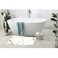 thumbnail image 5 of Golden Texture Background Bath Rugs 16x24 Inch Non Slip Bath Mat Quick Dry Super Absorbent Thin Bath Rug Fit Under Door Washable Bath Floor Rugs for Bathroom Bathtub Shower Sink,Multi 8, 5 of 6