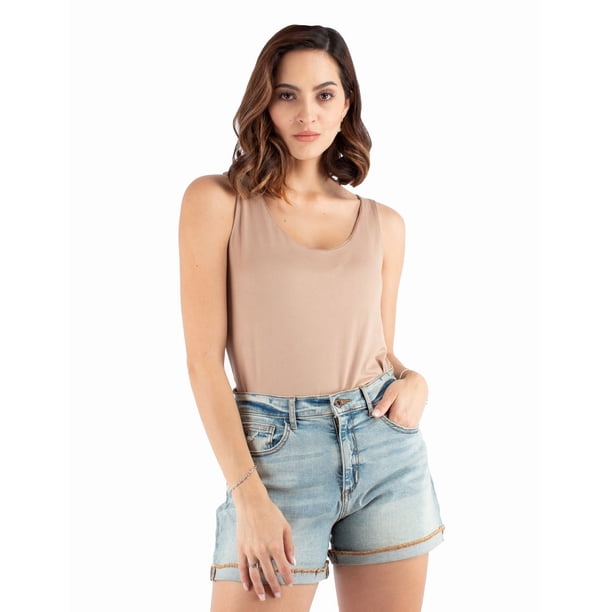 Blusa básica sin mangas