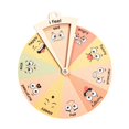 thumbnail image 1 of Rueda de emociones de madera para niños, tabla de expresión de emociones, juguete portátil para educación infantil temprana, aprendizaje emocional Diámetro 15cm, 1 of 8