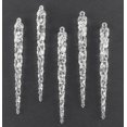 thumbnail image 2 of 24Pcs Christmas Tree Icicle Ornaments Mini Clear Plastic Icicle Christmas Trees Decoration Crystal Hanging Icicles Pendants Ornaments For Xmas Tree Winter Wedding Party Decorations,Clear, 2 of 7