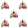thumbnail image 3 of Toystoory Miembros de la familia Personaje Avatar Adornos para árboles de Navidad Decoraciones para el hogar y la oficina Type2 NO2, 3 of 6